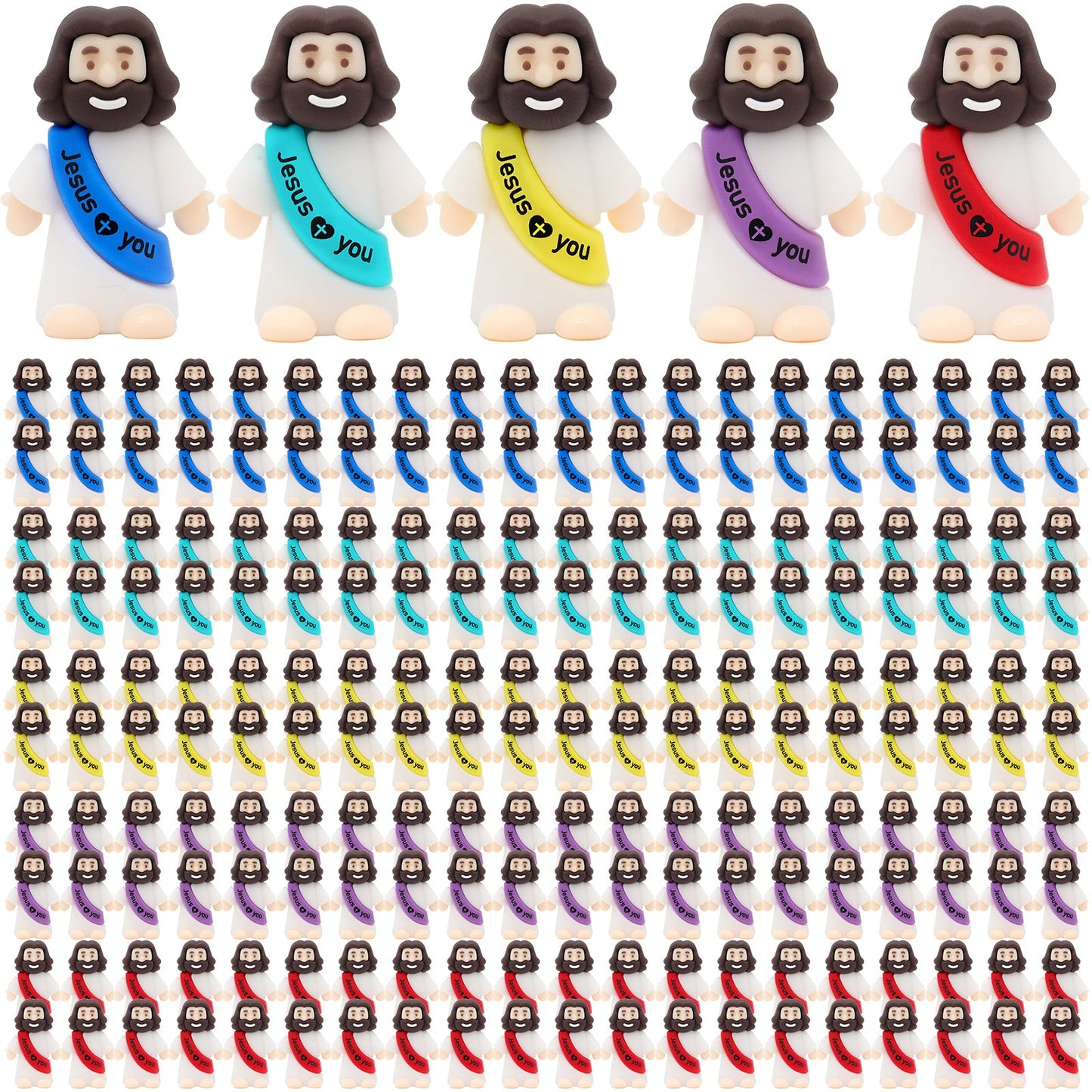 FaithJoy™ - Mini Jesus Figurine Set