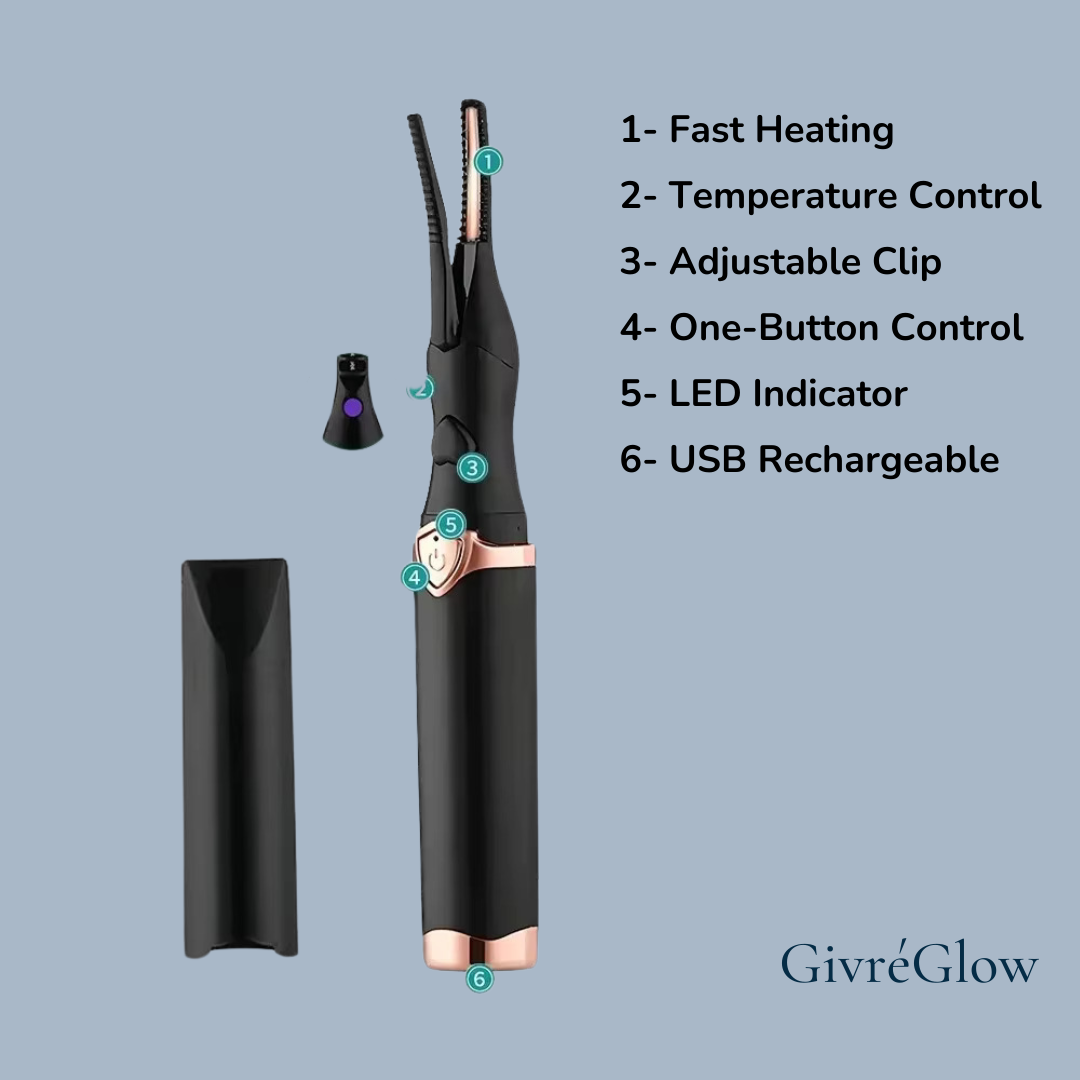 FlutterCurl Electric Lash Curler