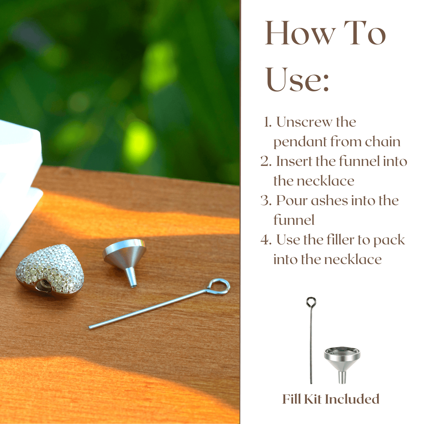 Eternal Tribute Urn Necklace