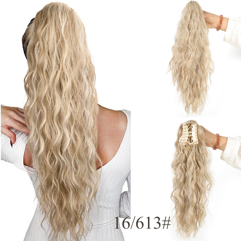 18 Inch Wavy Hair Extension with Ponytail