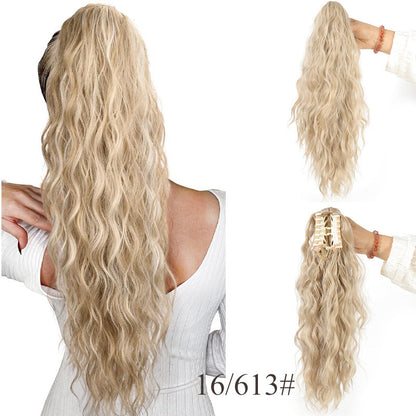 18 Inch Wavy Hair Extension with Ponytail