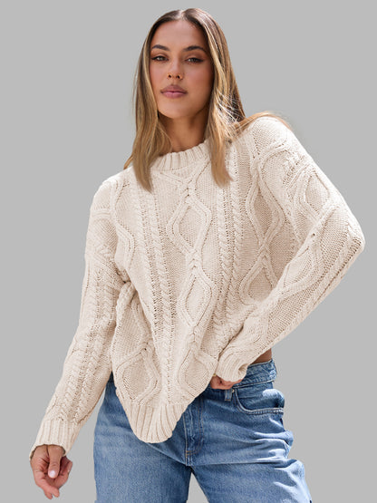 CozyLuxe™ - Cable Knit Sweater