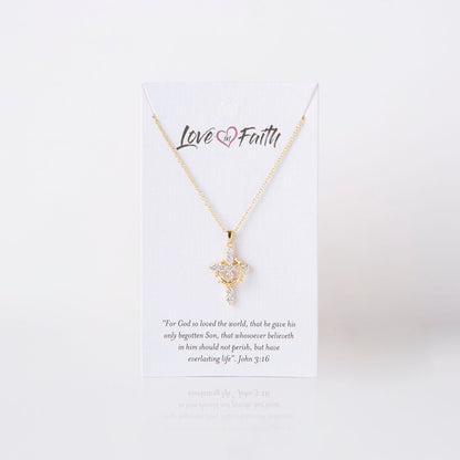 FAITH™ Pavé Cross Necklace