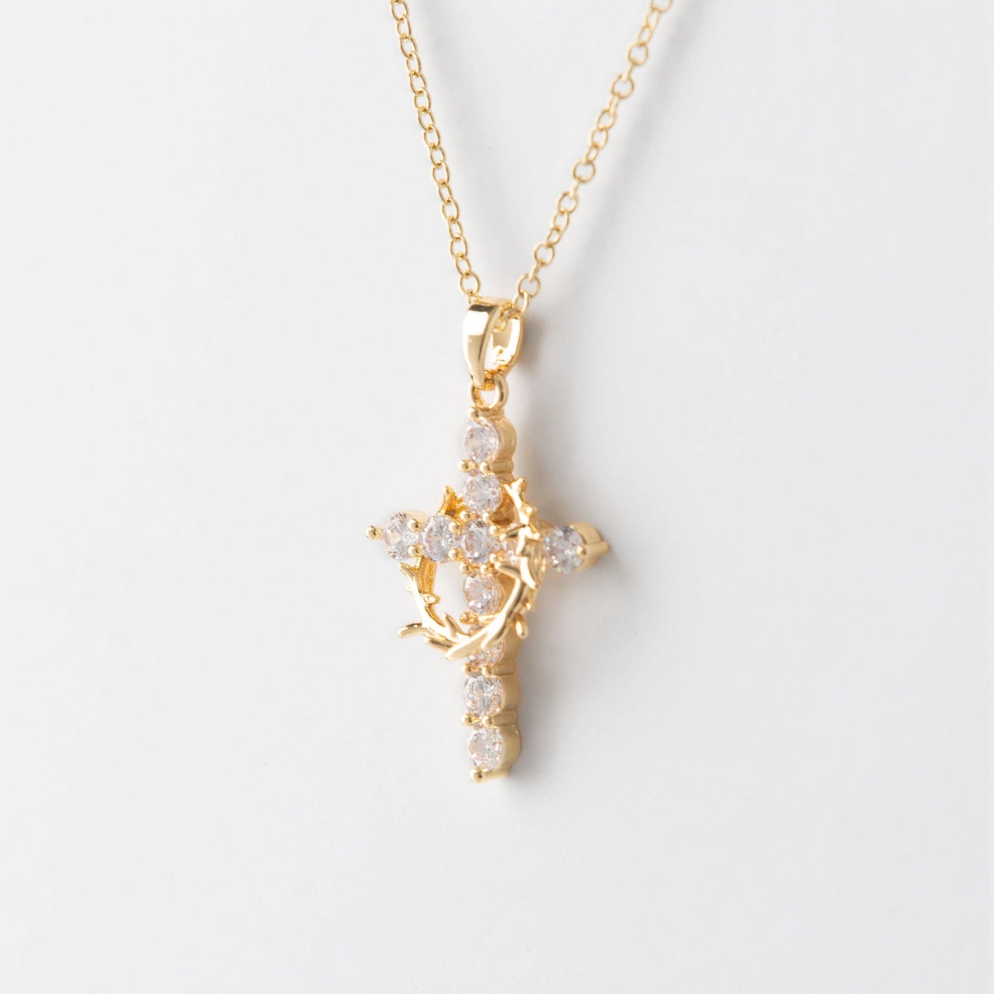FAITH™ Pavé Cross Necklace