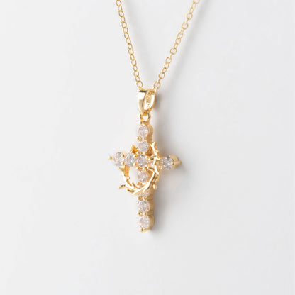 FAITH™ Pavé Cross Necklace