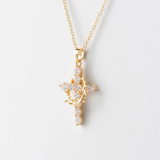 FAITH™ Pavé Cross Necklace