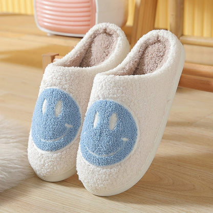 HappyStep™ - Plush Smile Slippers