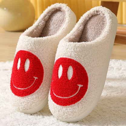HappyStep™ - Plush Smile Slippers