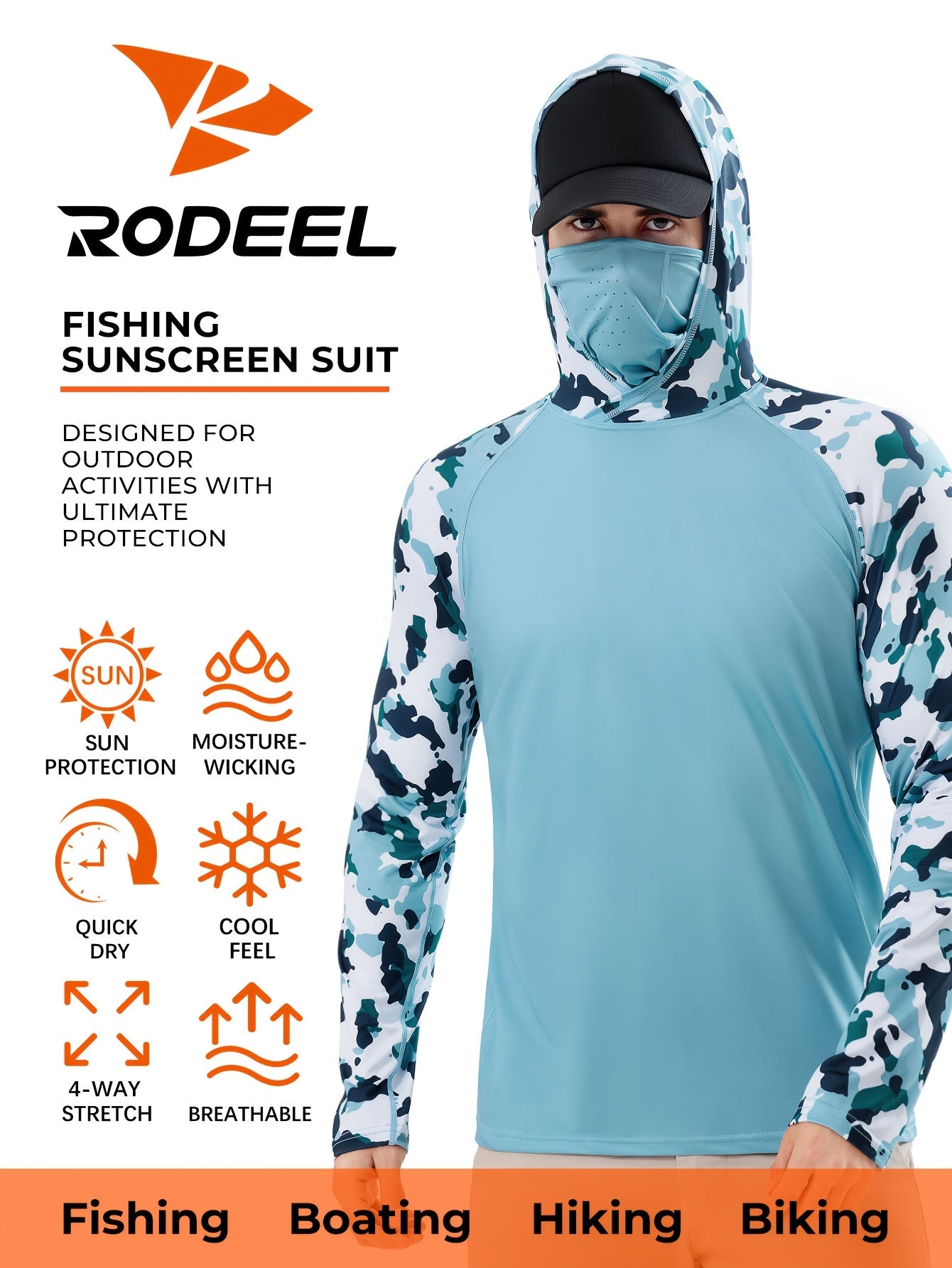 SolarShield™ - Performance Hooded Shirt