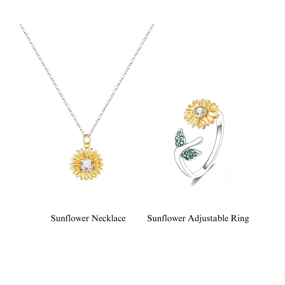 Forever Blooming™ Sunflower Jewelry Set