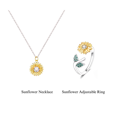 Forever Blooming™ Sunflower Jewelry Set