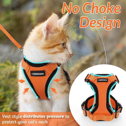 RabbitHaven Cat Harness and Leash Set