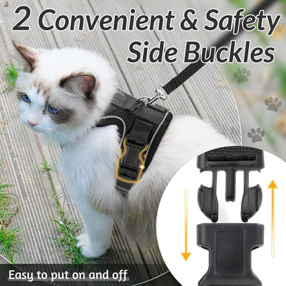 RabbitHaven Cat Harness and Leash Set
