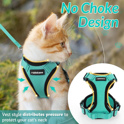RabbitHaven Cat Harness and Leash Set