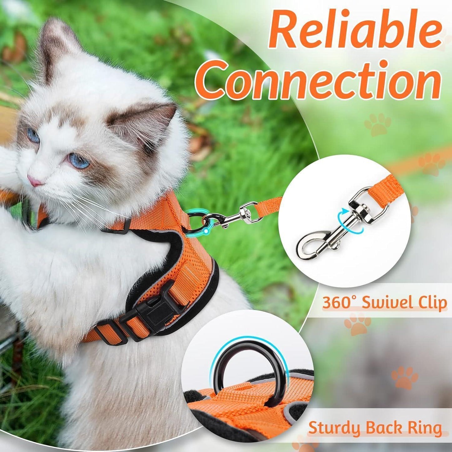 RabbitHaven Cat Harness and Leash Set