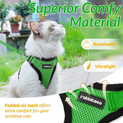 RabbitHaven Cat Harness and Leash Set