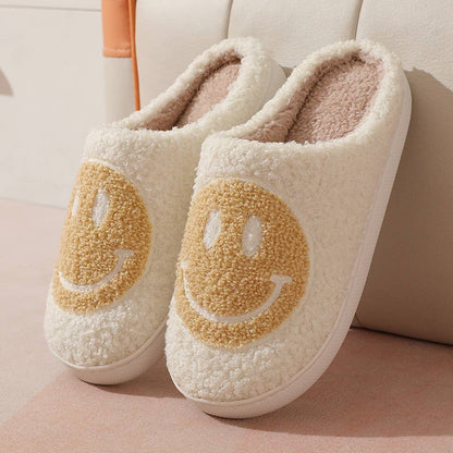 HappyStep™ - Plush Smile Slippers