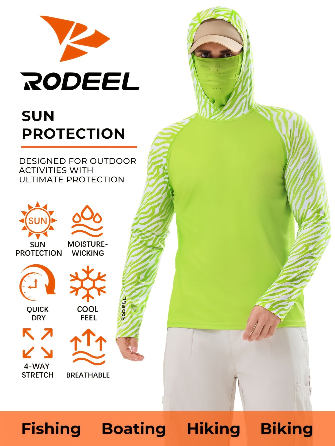 SolarShield™ - Performance Hooded Shirt