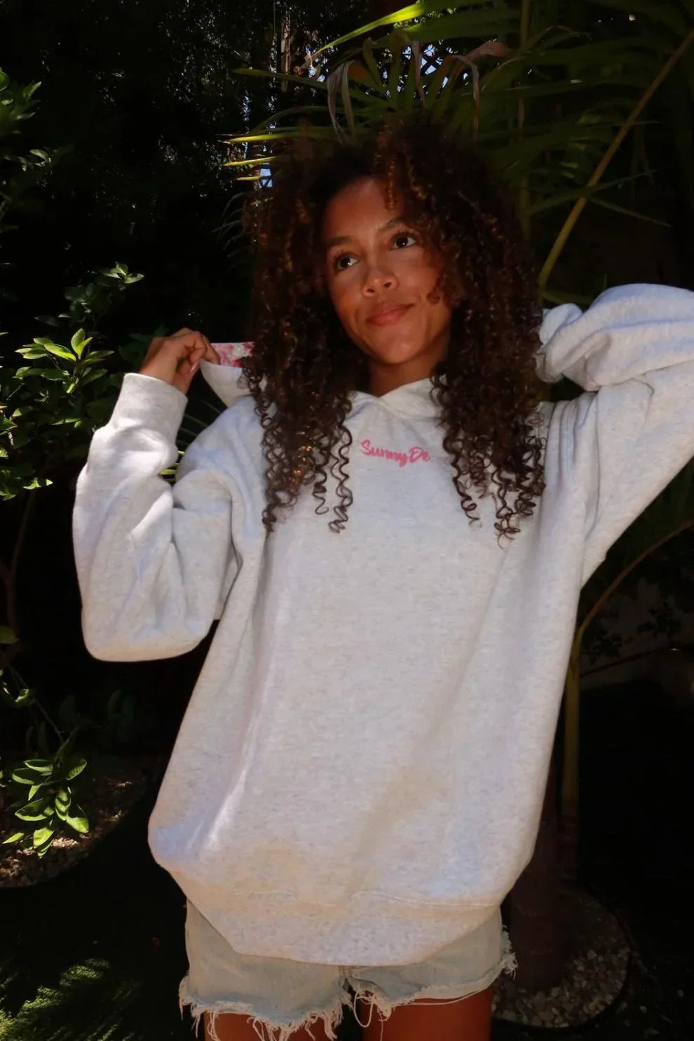 Sunny Days Floral Hoodie