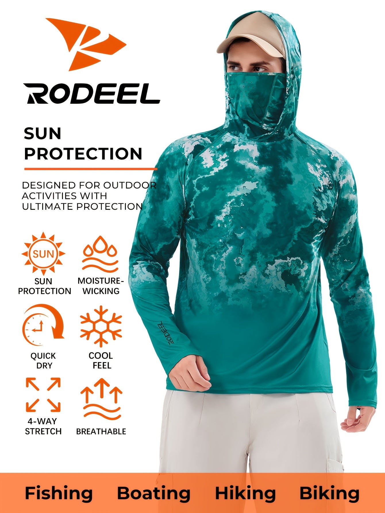 SolarShield™ - Performance Hooded Shirt
