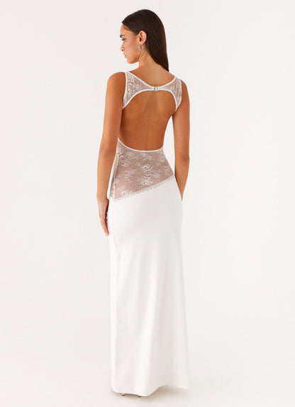 Graceful Lace Maxi Dress