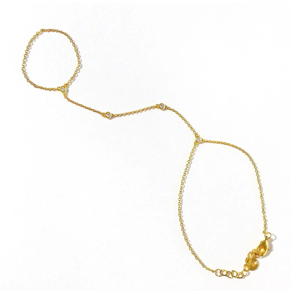 Stella Link Gold Handchain