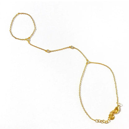 Stella Link Gold Handchain