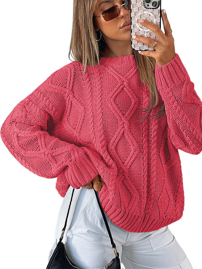 CozyLuxe™ - Cable Knit Sweater