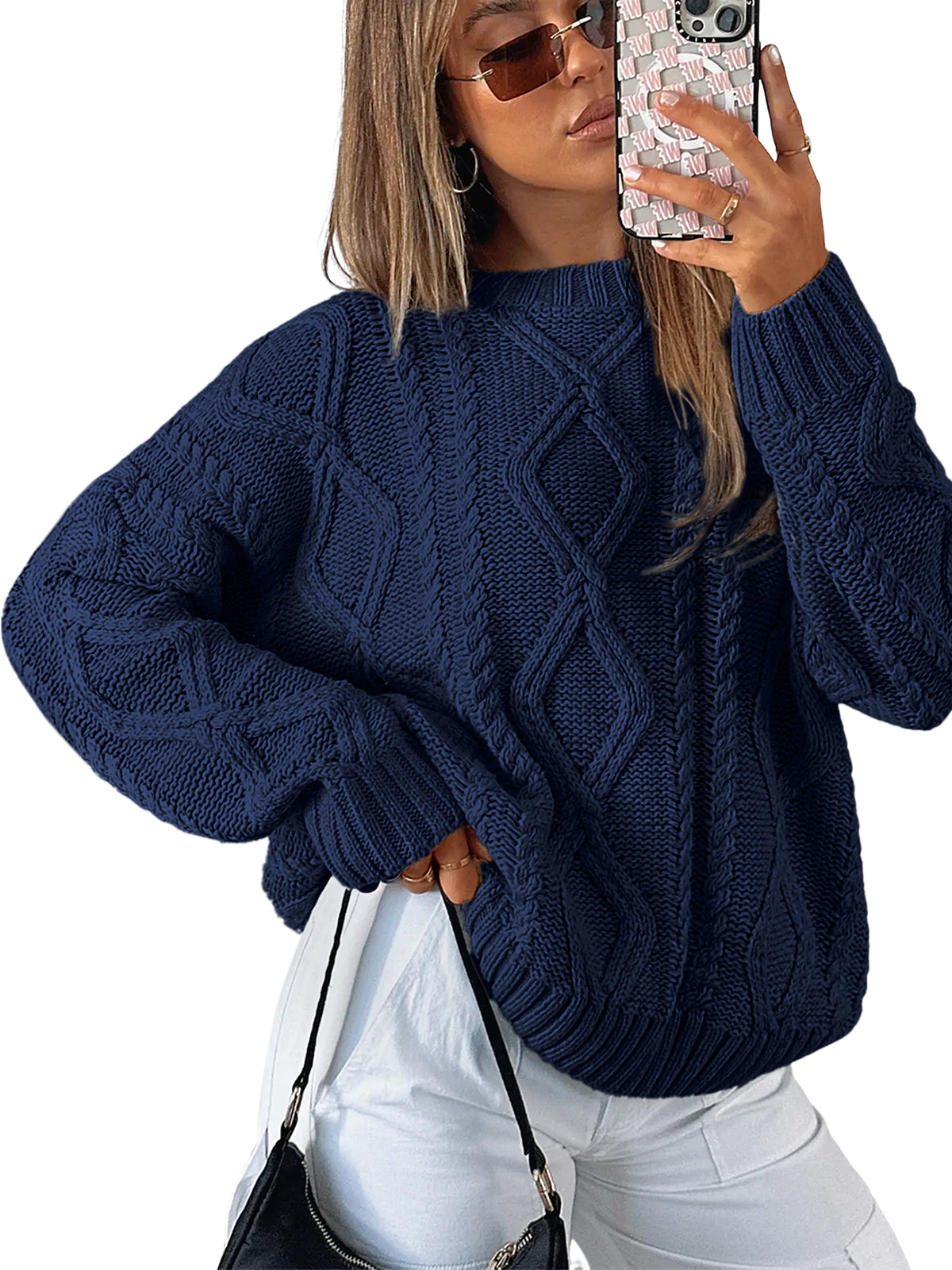 CozyLuxe™ - Cable Knit Sweater