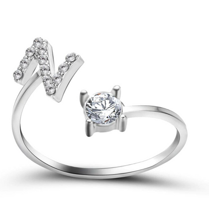 Lovely Initial Ring