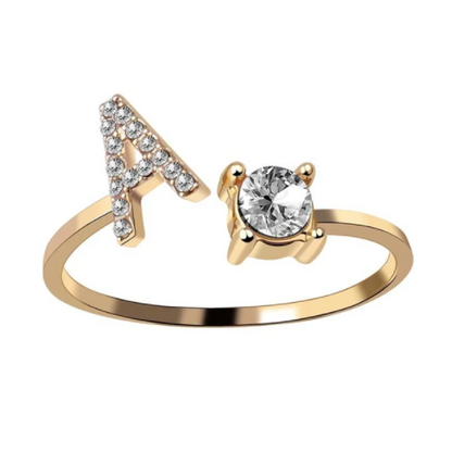 Lovely Initial Ring