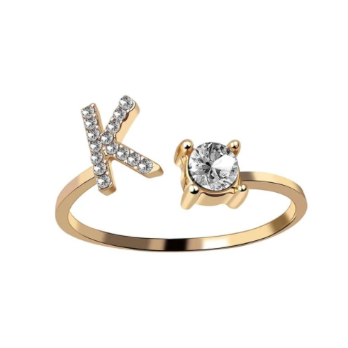 Lovely Initial Ring