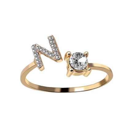 Lovely Initial Ring