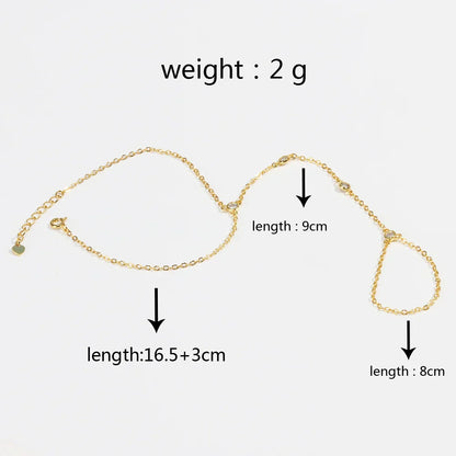 Stella Link Gold Handchain