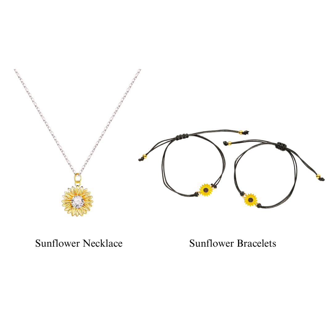 Forever Blooming™ Sunflower Jewelry Set