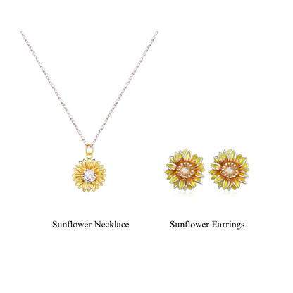 Forever Blooming™ Sunflower Jewelry Set