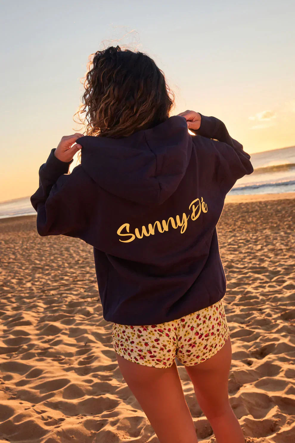 Sunny Days Floral Hoodie