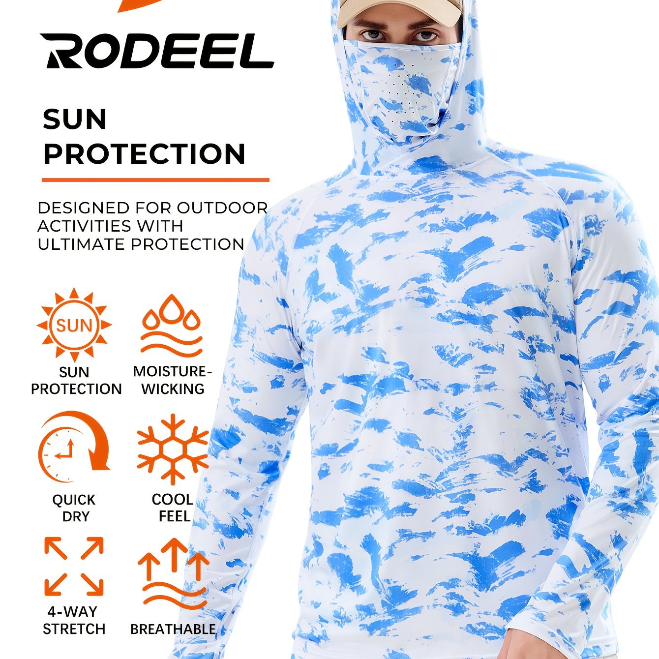 SolarShield™ - Performance Hooded Shirt