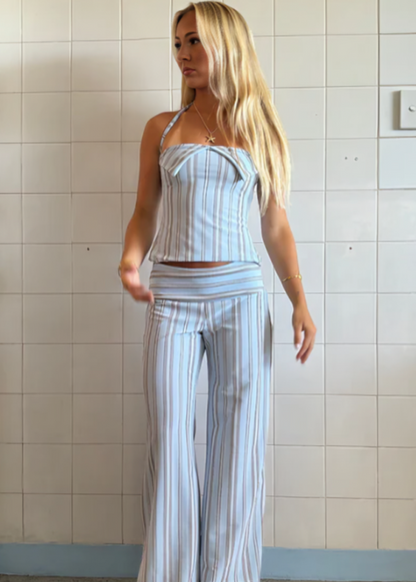 SOPHIA | Striped Two-Piece Set