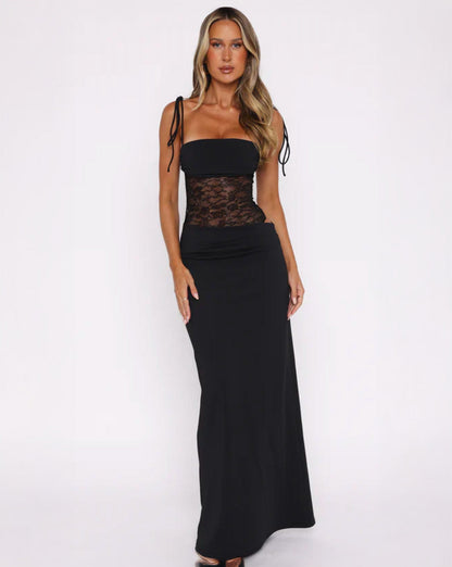 Luna Belle Lace Maxi Dress