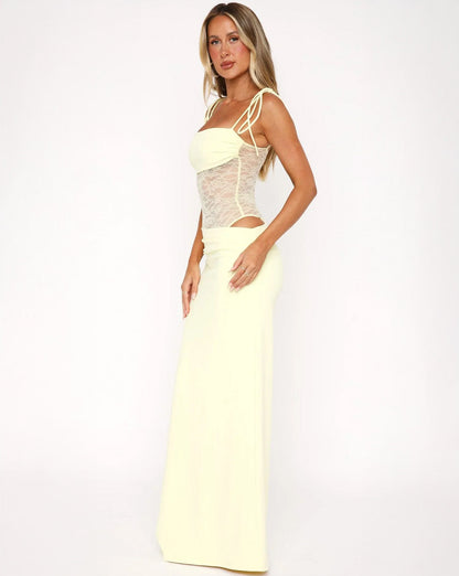 Luna Belle Lace Maxi Dress