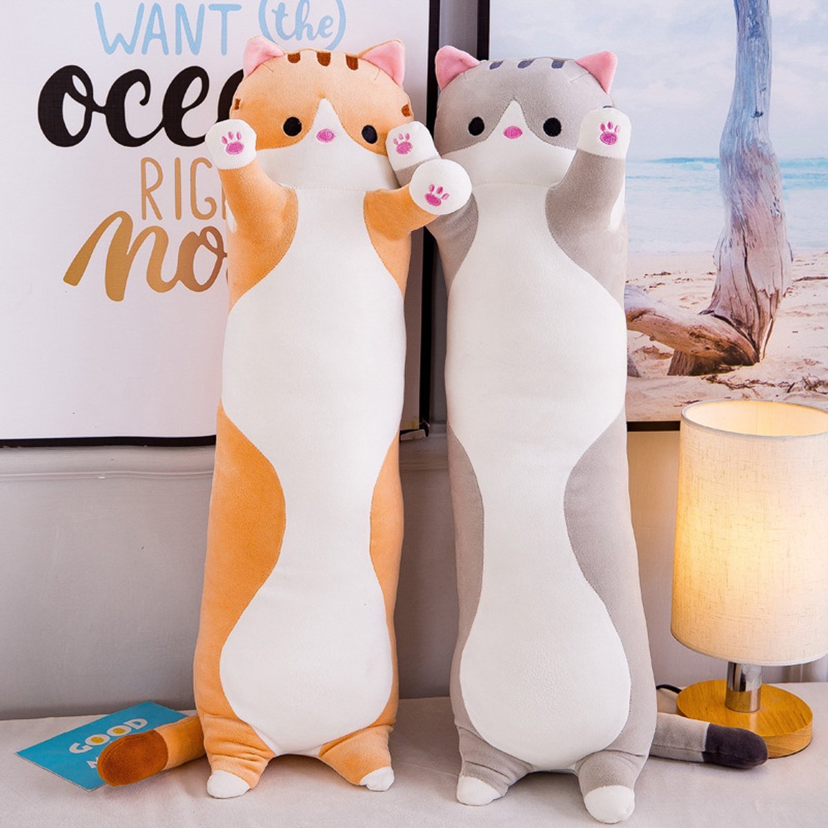 CuddleCat™ - Long Plush Body Pillow
